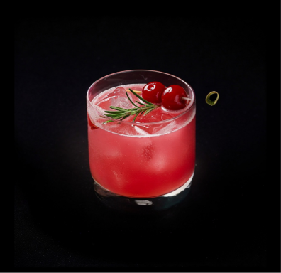 Vodka, triple seco, granadina, zumo de frutas naturales. Pídelo sin alcohol.