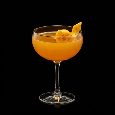 Ron dorado, triple seco, brandy, zumo de limón